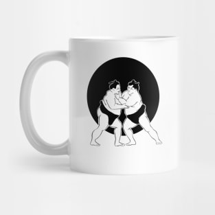 Sumo Wrestling Mug